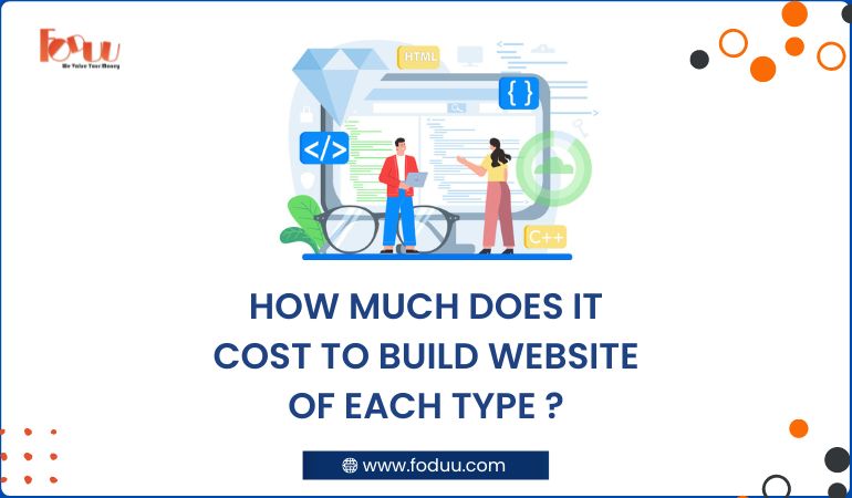 HOW MUCH DOES IT COST TO BUILD WEBSITE OF EACH TYPE ?